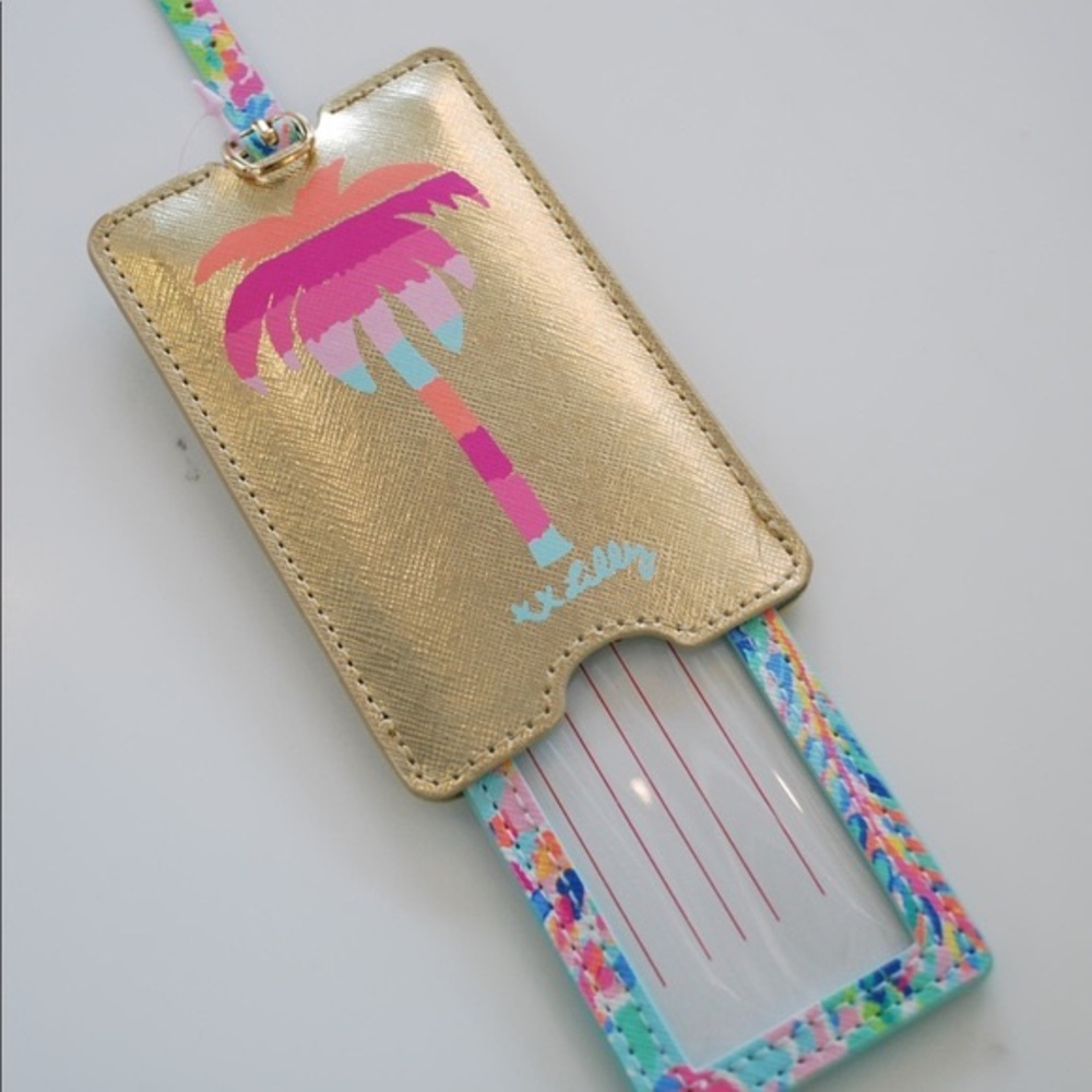 Lilly Pulitzer luggage tag